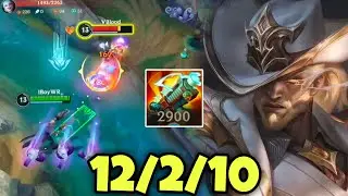 WILD RIFT ADC // THIS LUCIAN STILL OP IN PATCH 6.3F WITH THIS BUILD AND RUNES GAMEPLAY!