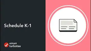 What is a Schedule K-1? - TurboTax Support Video