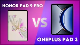 Honor Pad 9 Pro vs OnePlus Pad 3 Comparison