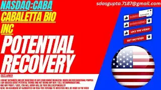 CABA STOCK : POTENTIAL RECOVERY | CABALETTA BIO STOCK