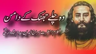 وہ چلے جھٹک کےدامن مرے دست ناتواں سے | کلام؛ حضرت سراج الدین بیدم شاہ وارثیؒ |#sufismpoetry #love 