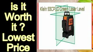Klein 93CPLG Green Laser Level Features - Important Information