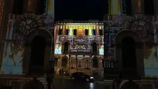 #dublin #castle #projected #images #christmas #ireland #sounds #irish #irishlass #winter