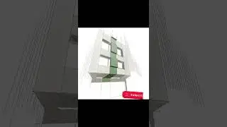 How to Design a Facade in 30 Seconds #procreate #speedart #architecture #facadedesign
