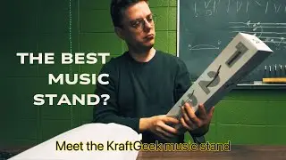 Is there a perfect music stand for the gigging musician? KraftGeek music stand first impressions