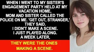 When I went to my sister's engagement party, my mother and sister called the police on me.