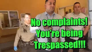 Unhinged Vegas Detective Trespass me!! 1st amendment audit Las Vegas PD Station 