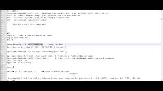 Step by Step  PostgreSQL Database Installation in Ubuntu, RHEL and CentOS