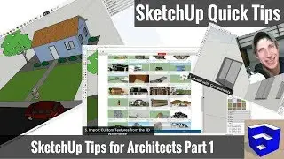 5 GREAT TIPS for Architectural Modeling in SketchUp