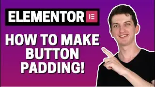 How To Make Button Padding In Elementor