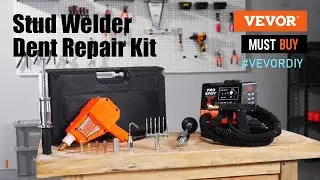 VEVOR Stud Welder Dent Repair Kit, 13 Types of Welding Accessories for Car Repair