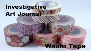 Investigative Art Journal- Washi Tape
