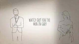 Men in Grey Suits Official Lyrics Video (prod. by ThatKidGoran)