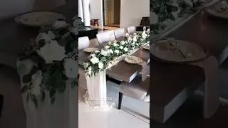 Quiet Luxury Wedding Theme Table Setting by #MEeventsphuket