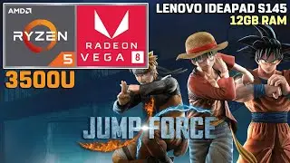 Jump Force - Ryzen 5 3500U + VEGA 8 - 720p, Custom Settings, 35W TDP