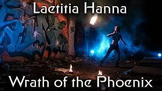 Wrath of the Phoenix - Fire Rope Dart performance @Laetitia Hanna on Zeal and Ardor music