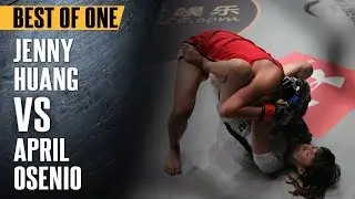 ONE: Best Fights | Jenny Huang vs. April Osenio | Incredible Gogoplata Submission | December 2016