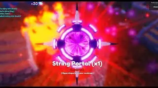 getting STRING PORTAL with DOFLAMINGO in ANIME ADVENTURES!!!!!!!!