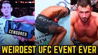 That Was the WEIRDEST UFC Card EVER...