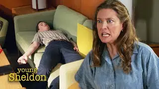 Sheldon&rsquo;s Passive Resistance Against His Mom | Young Sheldon