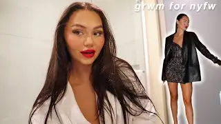 GRWM for New York Fashion Week... not what we expected