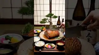 🎌 Japanese Big Piece of Camel Roast 🇯🇵 | Umami Fusion Feast 🍱🔥 | Traditional Tatam Experience