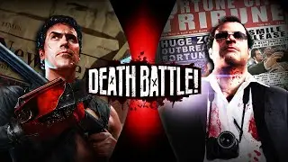 Evil Off The Record | Ash Williams vs Frank West DEATH BATTLE Champions Island Trailer!