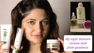 Night time skin care routine |Acne prone skin|| Plum squad |step by step pm routine |Jaspreet Arora
