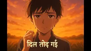 💔 Dil Tod Gayi | Official Music Video | Heartbreak Anime Visual | Sad Love Song 2025