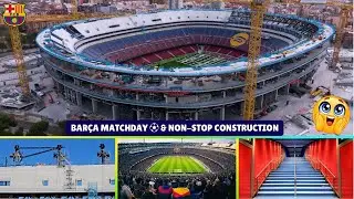 Camp Nou Update: Barcelona 3-0 Victory 😲 & Major Construction Progress