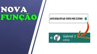 COMO SABER SE A PESSOA TA ONLINE NO WHATSAPP, MESMO COM O VISTO POR ÚLTIMO DESATIVADO