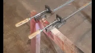 DIY woodworking Bar clamps