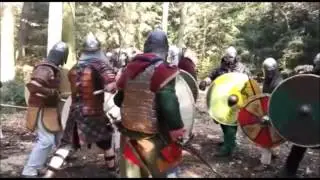 Training bei und mit Odins H&ouml;rner (April 2017)