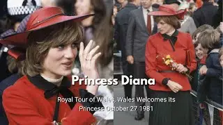 Princess Diana Royal Tour of Wales | Wales Welcomes Its Princess | October 27, 1981