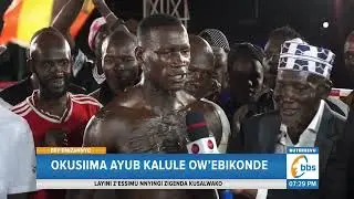 Henry Kasujja Akubye Munnansi wa Tanzania mu Bikonde, Ayub Kalule Asanyukidde omutindo ogwoleseddwa