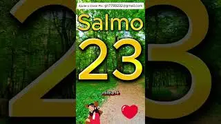 Salmo 23 em Oração - Para Receber Bênçãos e Prosperidade 🙏 #salmo23 #salmos #oração #oraçãododia #fé