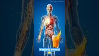 What Orange Juice Really Does Inside Your Body 🍊🧠#orangejuice  #youtubeshorts #usatrending #shorts