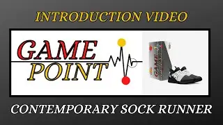 GAME POINT CONTEMPORARY SOCK RUNNER