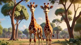 Stretch Up Tall Like a Giraffe | Fun Movement Song for Kids | Nursery Rhymes and Preschool Fun