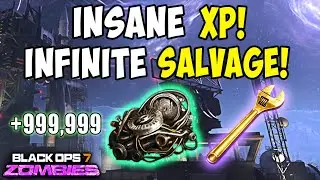 *SOLO* INSANE XP Farm On Cosmodrome Survival + INFINITE Salvage Glitch (BO7 Zombies)
