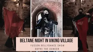 Mystical Beltane Night in Viking Village, Estonia | Dark Fusion Dance Performance by Sophi