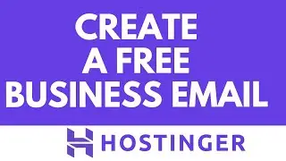Как создать бесплатную деловую электронную почту в Hostinger | Пошаговое руководство по электронн...