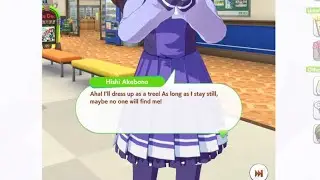 Umamusume Main Hall Chat - Hishi Akebono Paying Hide and Seek