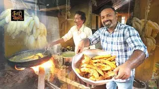 Pala's pazhampori and beef - Mohanan chettante kada | Pala Pazhampori + Beef Curry - First visit