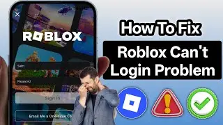 How to Fix. 'Something went wrong 😥, please try again later' on Roblox | Roblox New 😱Update