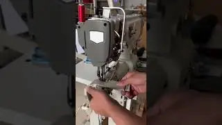 Single Needle Compound Feed Sewing Machine #getonagain #sewingmachine #sewing #leathersewing