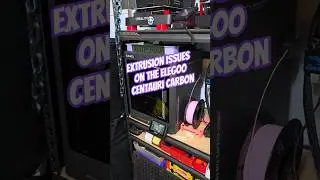 Elegoo Centauri Carbon WAS printing amazing till....#plymi #3dprinting #elegoo #fail #3dprinter