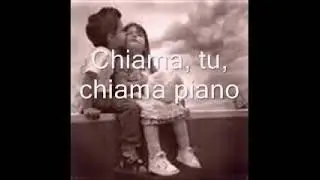 chiama chiama piano sai che non sar&ograve; lontano chiama tu chiama piano ed arriver&ograve; io in un attimo&hearts;️&hearts;️