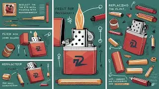 How to Refill Your Zippo Lighter: Lighter Fluid and Flint Replacement Guide