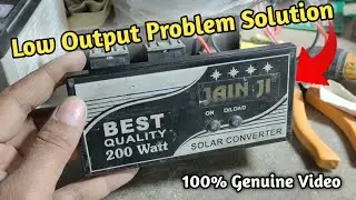 200w Dc Converter Low बोल्ट Solutions : How To Solve Dc Converter Output Problem #Converter #repair